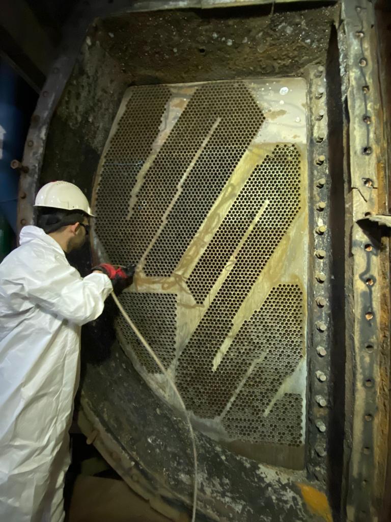 ET muayenesi - Türbin bileşeninde saha uygulaması