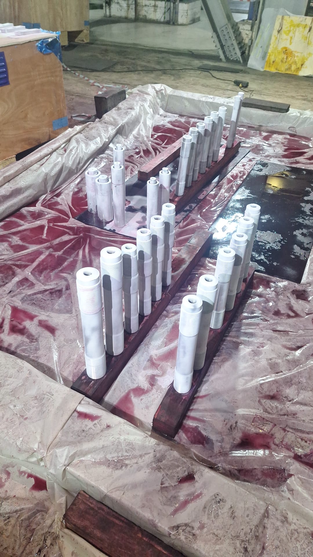 Cıvata ve saplamalar - Penetrant bekleme süresi (dwell time)