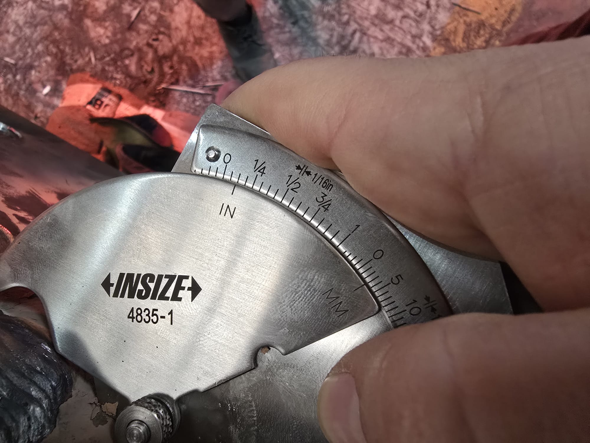 VT ölçüm - INSIZE kaynak mastar ölçümü