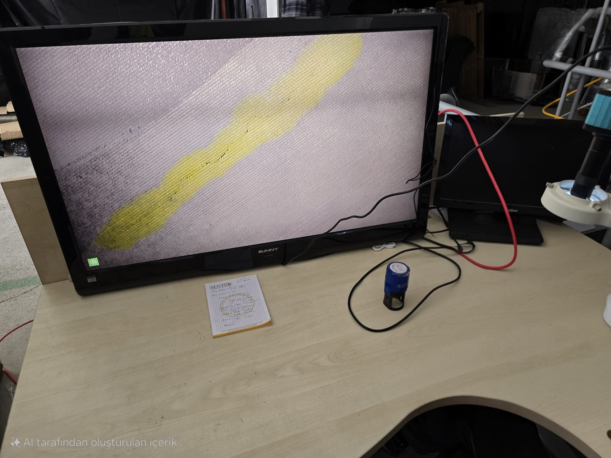 VT raporlama istasyonu - Büyütülmüş görüntü analizi